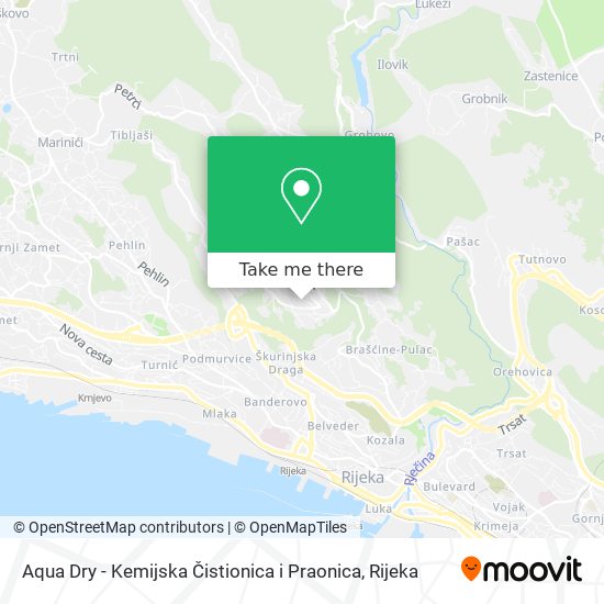 Aqua Dry - Kemijska Čistionica i Praonica map