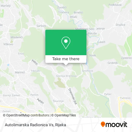 Autolimarska Radionica Vs map