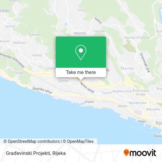 Građevinski Projekti map