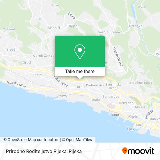 Prirodno Roditeljstvo Rijeka map