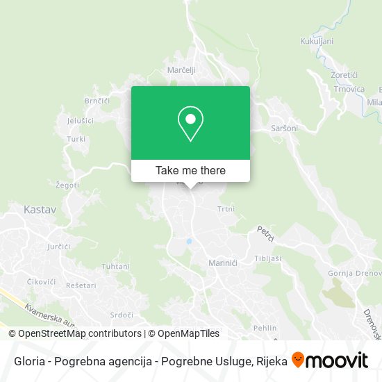 Gloria - Pogrebna agencija - Pogrebne Usluge map
