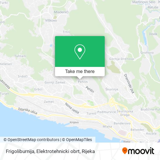 Frigoliburnija, Elektrotehnicki obrt map