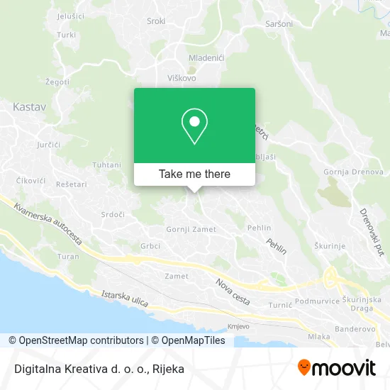 Digitalna Kreativa d. o. o. map