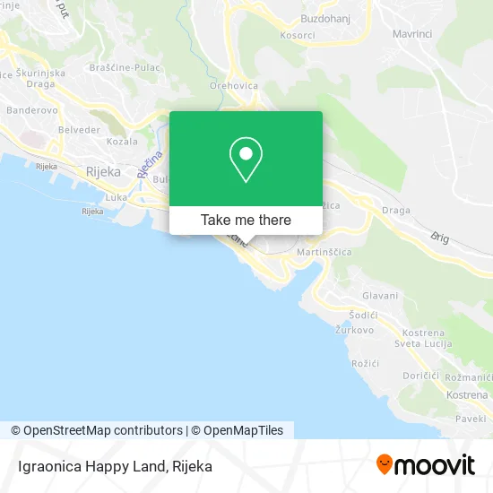 Igraonica Happy Land map