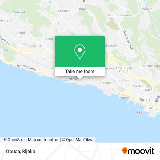 Obuca map