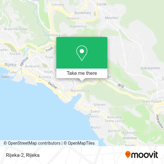 Rijeka-2 map