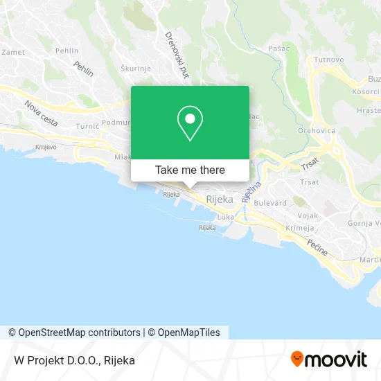W Projekt D.O.O. map