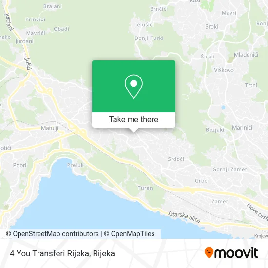4 You Transferi Rijeka map