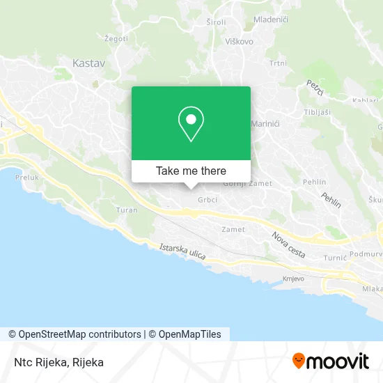 Ntc Rijeka map