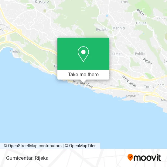 Gumicentar map
