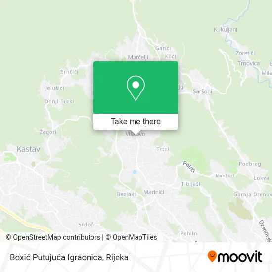 Boxić Putujuća Igraonica map