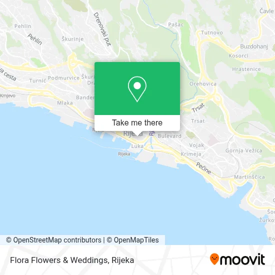 Flora Flowers & Weddings map