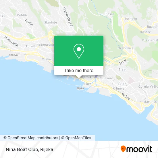 Nina Boat Club map