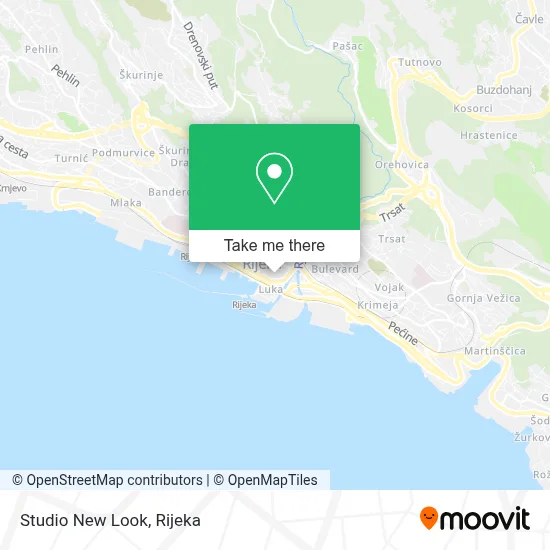 Studio New Look map