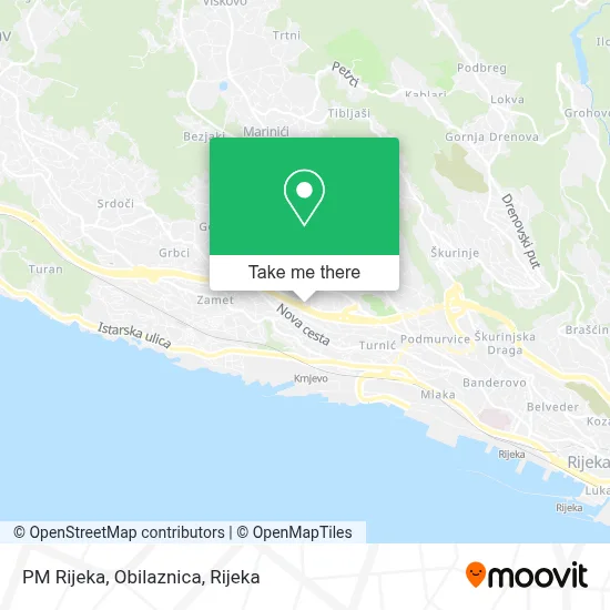 PM Rijeka, Obilaznica map