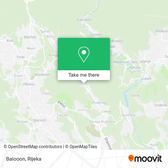 Balooon map