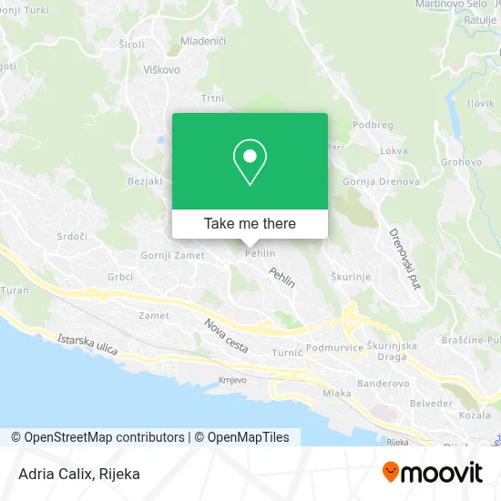 Adria Calix map
