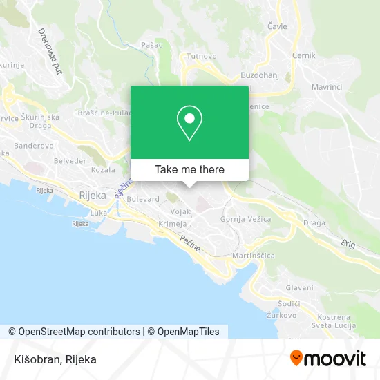 Kišobran map