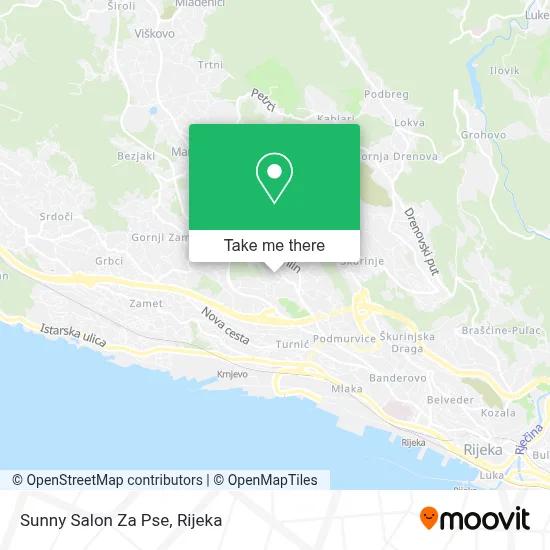 Sunny Salon Za Pse map