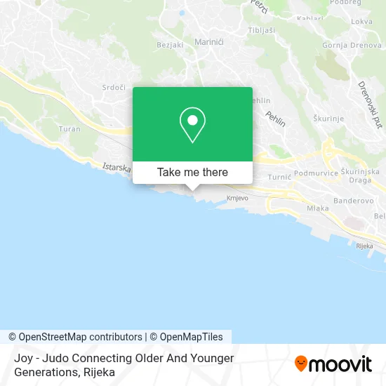 Joy - Judo Connecting Older And Younger Generations map
