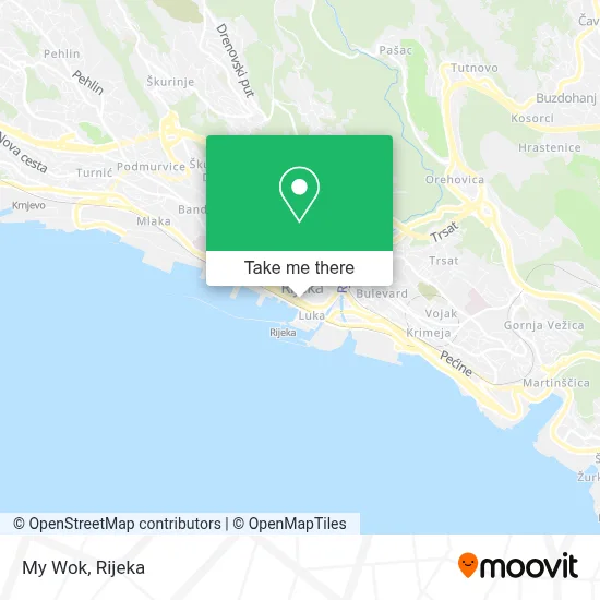 My Wok map