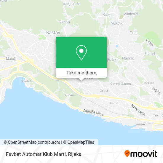 Favbet Automat Klub Marti map