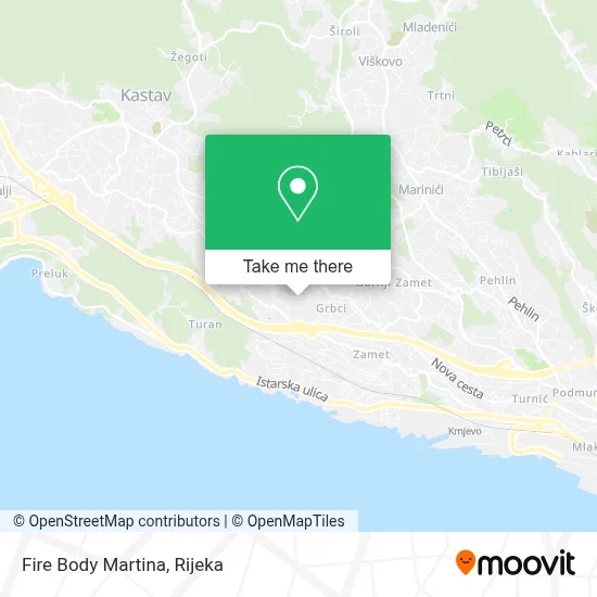 Fire Body Martina map