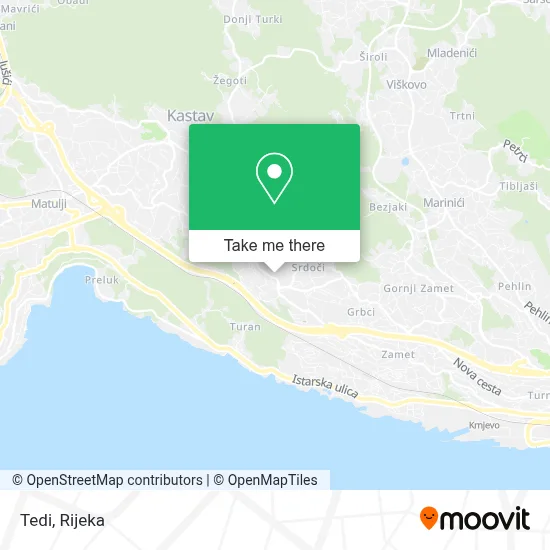 Tedi map
