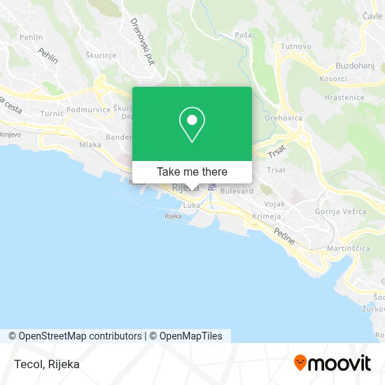 Tecol map