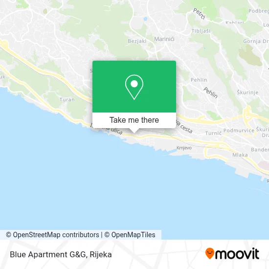 Blue Apartment G&G map