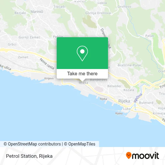 Petrol Station map