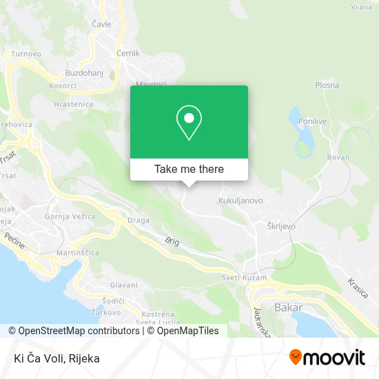 Ki Ča Voli map