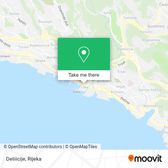 Deliiicije map