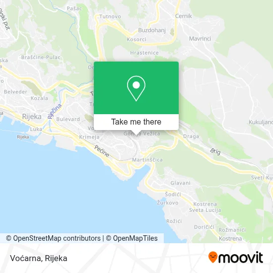 Voćarna map