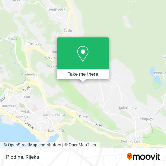 Plodine map