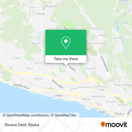 Riviera Dent map