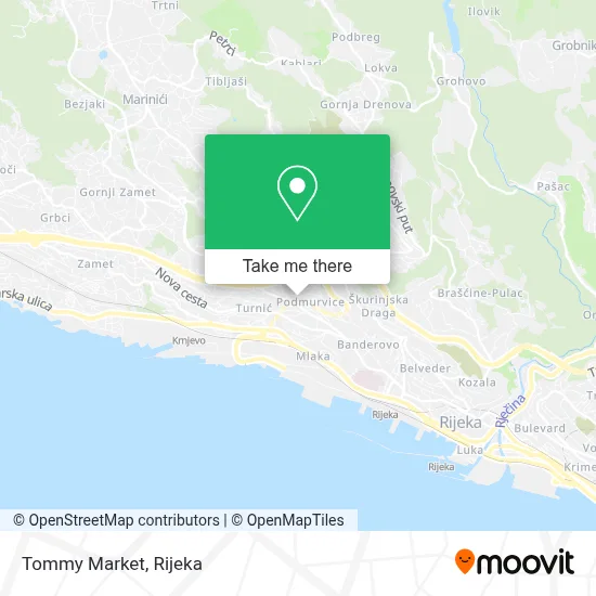 Tommy Market map
