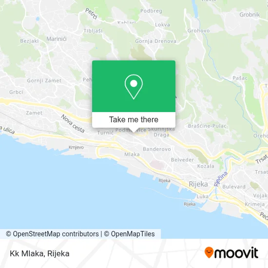 Kk Mlaka map