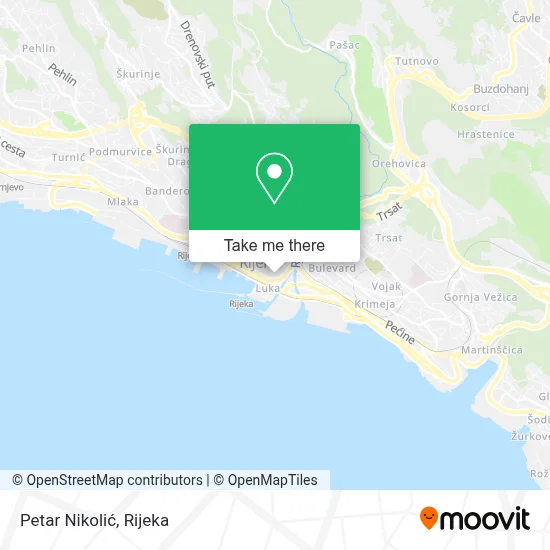 Petar Nikolić map