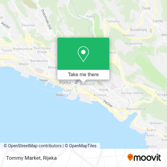 Tommy Market map