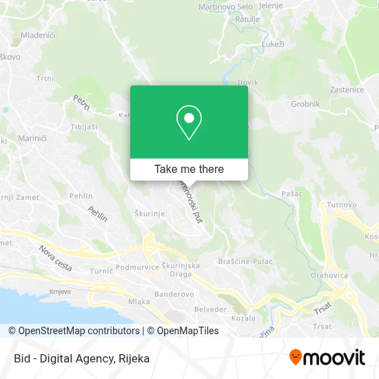 Bid - Digital Agency map