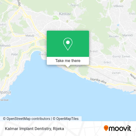 Kalmar Implant Dentistry map