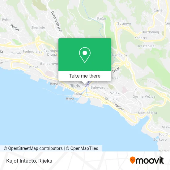 Kajot Intacto map