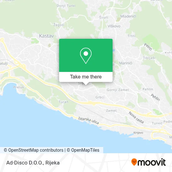 Ad-Disco D.O.O. map