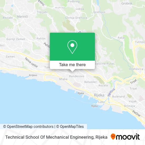 Technical School Of Mechanical Engineering map