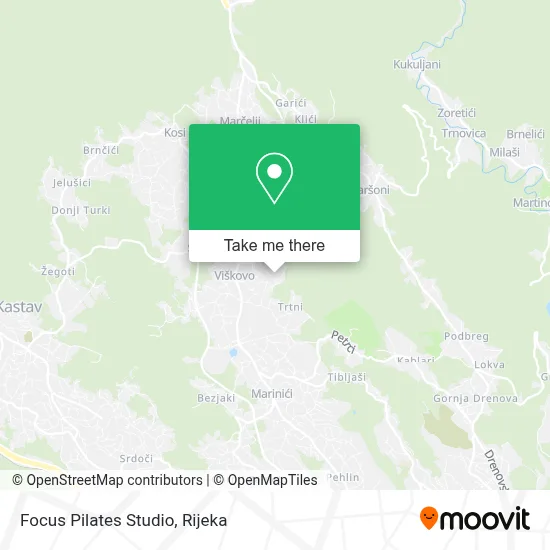 Focus Pilates Studio map