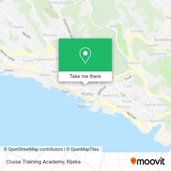 Cruise Training Academy map