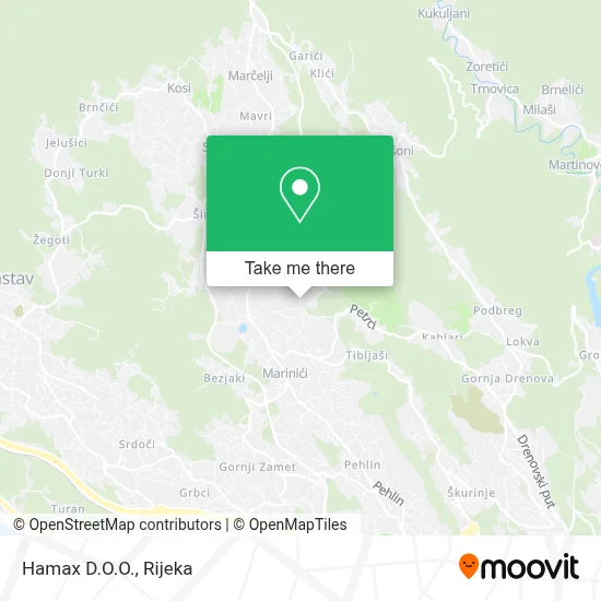 Hamax D.O.O. map