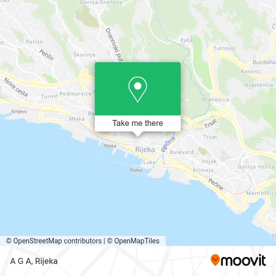 A G A map