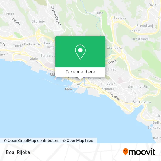 Boa map